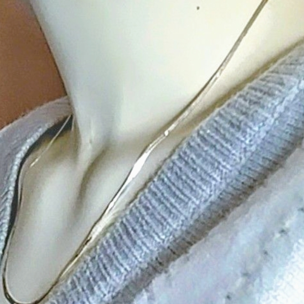 Elegant Sterling Silver 925 Herringbone Necklace - Picture 2 of 8